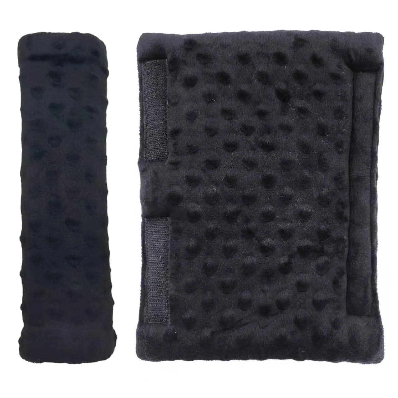 2 pack Strap Cushion for Arm Sling with 1.5'' Carry Shoulder Brace Pillow Elbow Wrist Injury Support Pad Neck Comfort Rotator Cuff Replacemet Surgery Padded Cover Car Seat Belt Pillowblack