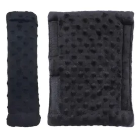 2 pack Strap Cushion for Arm Sling with 1.5'' Carry Shoulder Brace Pillow Elbow Wrist Injury Support Pad Neck Comfort Rotator Cuff Replacemet Surgery Padded Cover Car Seat Belt Pillowblack