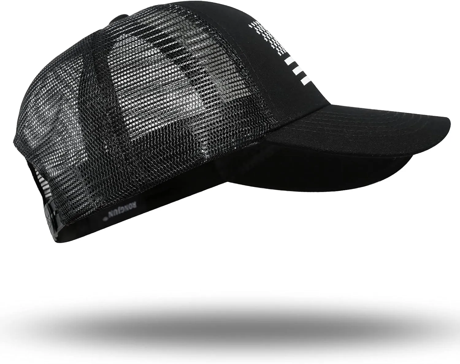 American Flag Trucker Hat - Snapback Hat, Baseball Cap for Men Women - Breathable Mesh Side, Adjustable Fit - for Casual Wear