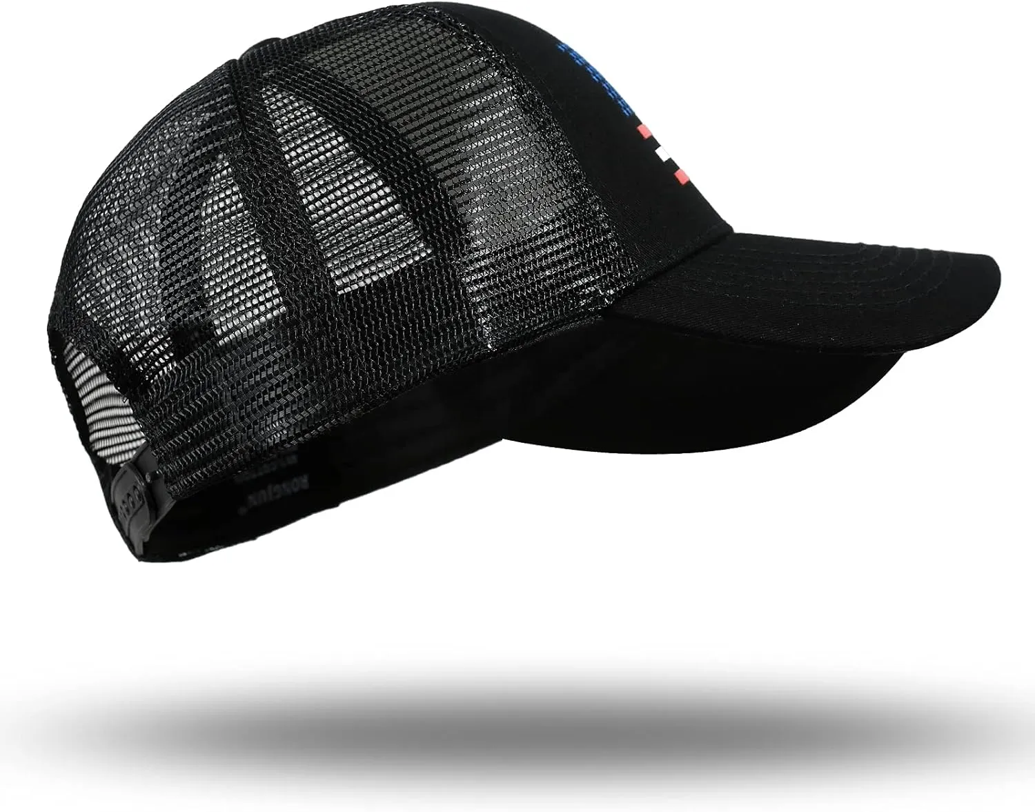 American Flag Trucker Hat - Snapback Hat, Baseball Cap for Men Women - Breathable Mesh Side, Adjustable Fit - for Casual Wear
