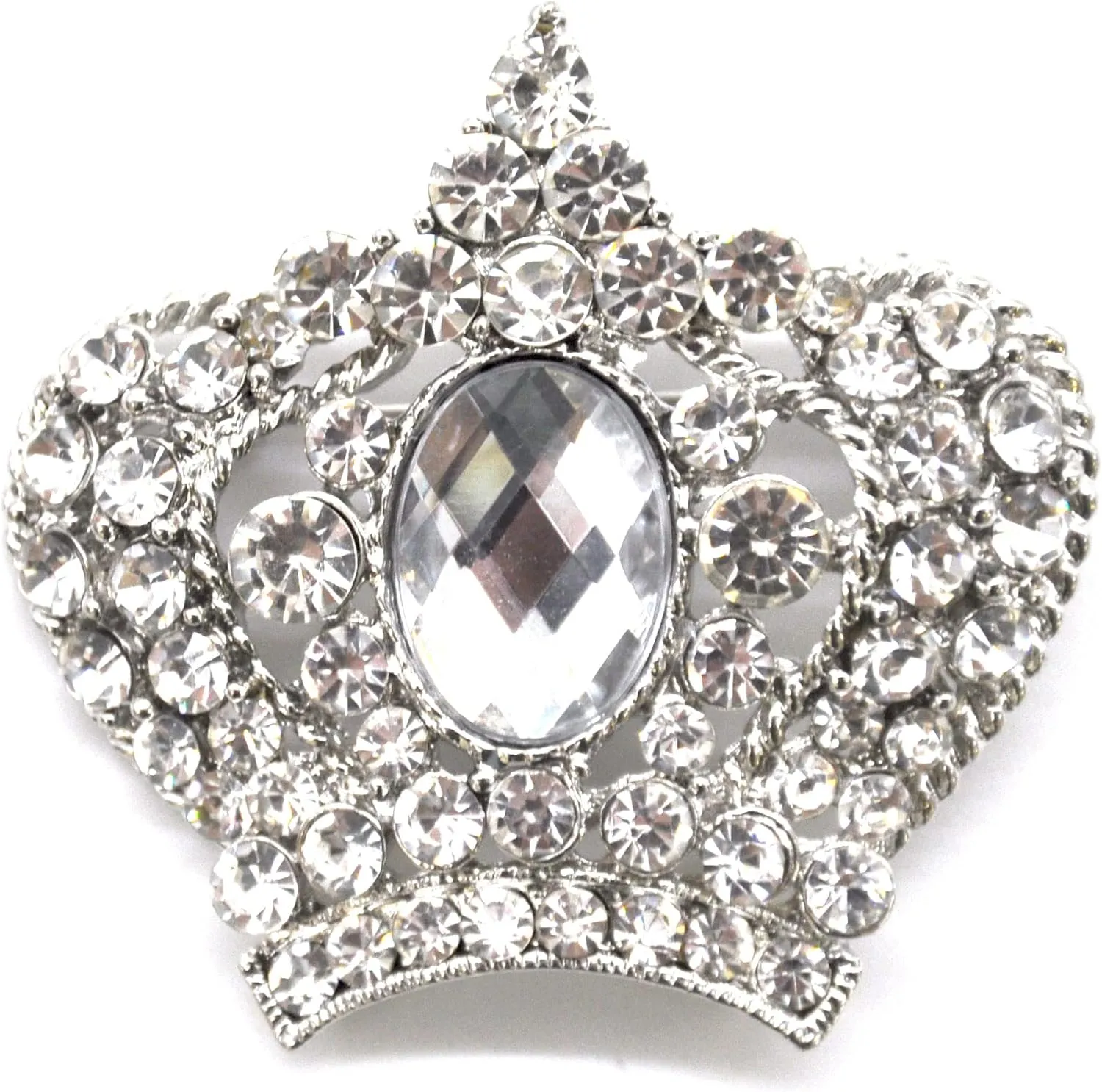 Belagio Enterprises 2 1/2-Inch Rhinestone Brooch | BW-171-182