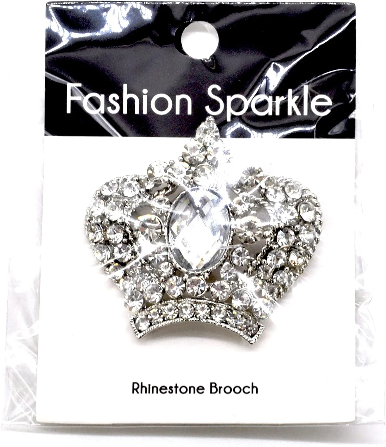 Belagio Enterprises 2 1/2-Inch Rhinestone Brooch | BW-171-182