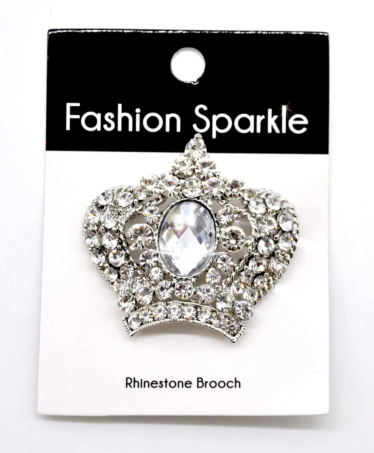 Belagio Enterprises 2 1/2-Inch Rhinestone Brooch | BW-171-182