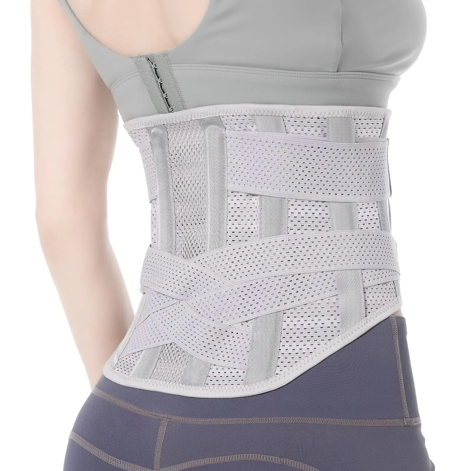 Breathable Back Brace for Relieve Lower Back Pain Women and Men - Back Support Belt and Improve Posture with Comfort, Back Pain Relief Products, Posture Corrector