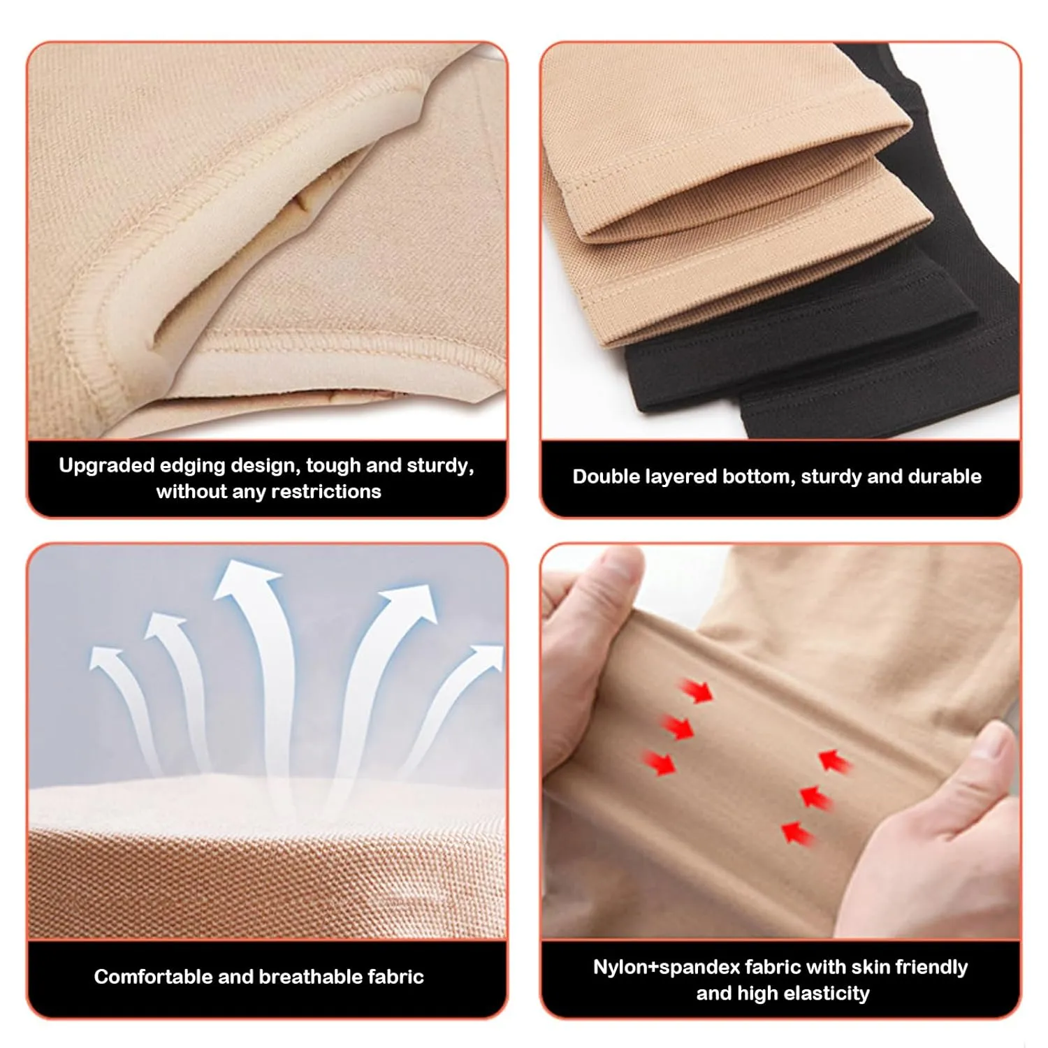 Breathable Compression Wrist Sleeves for Arthritis Support & Joint Pain Relief, Moisture-Wicking Unisex Wrist Brace for Carpal Tunnel, Gym, Sports, Office  Adjustable Comfort Fit for Men & Women (Beige, Small)