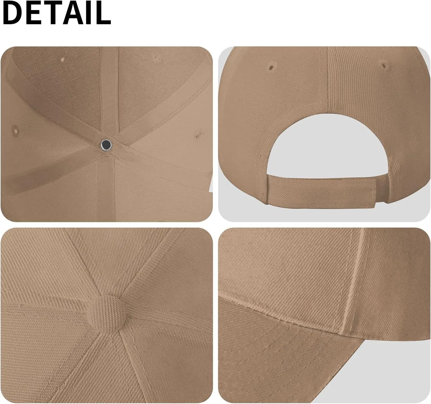 Custom Hat Design Your Own, Personalized Classic Hats for Men Women,Customizable Baseball Cap Dad for Outdoor Adjustable