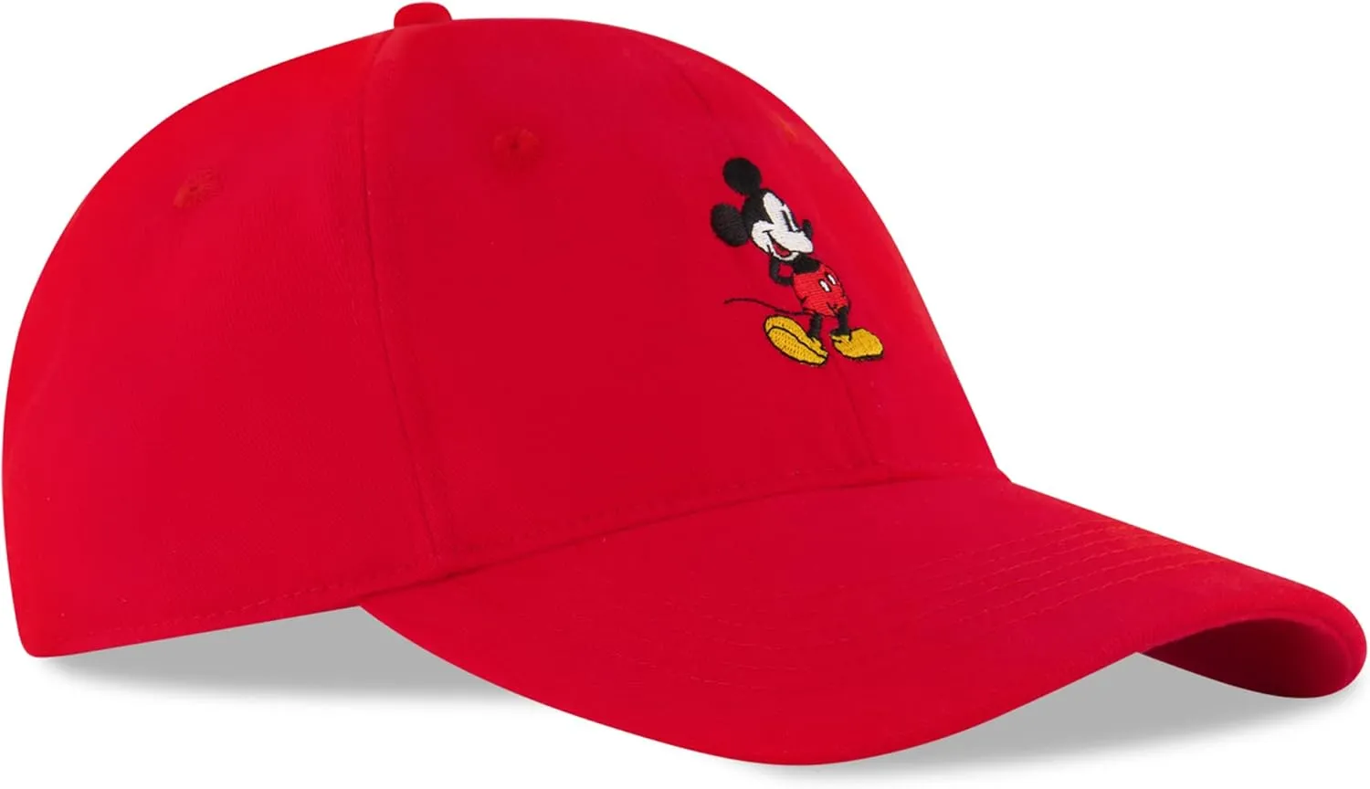 Disney Men's Baseball Cap, Mickey Mouse Adjustable Hat for Adult