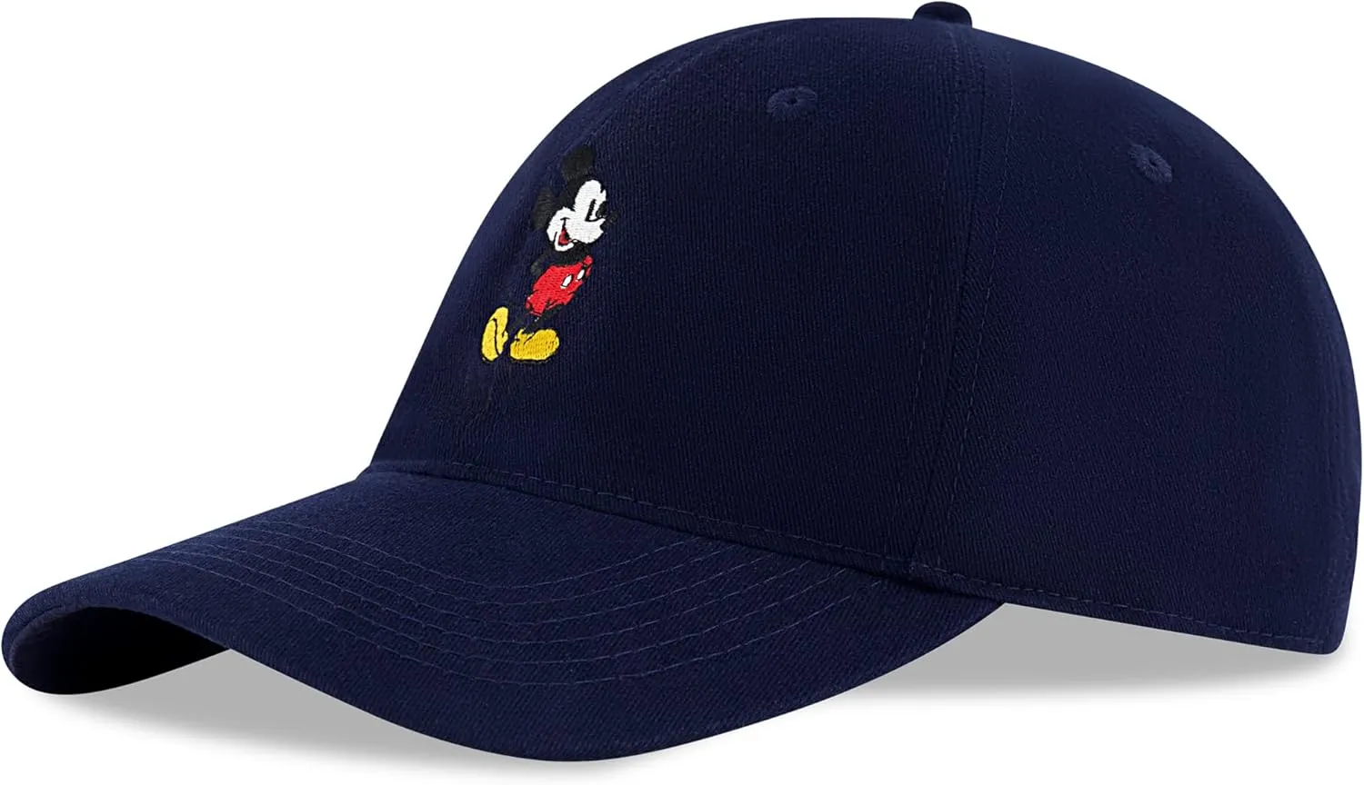 Disney Men's Baseball Cap, Mickey Mouse Adjustable Hat for Adult