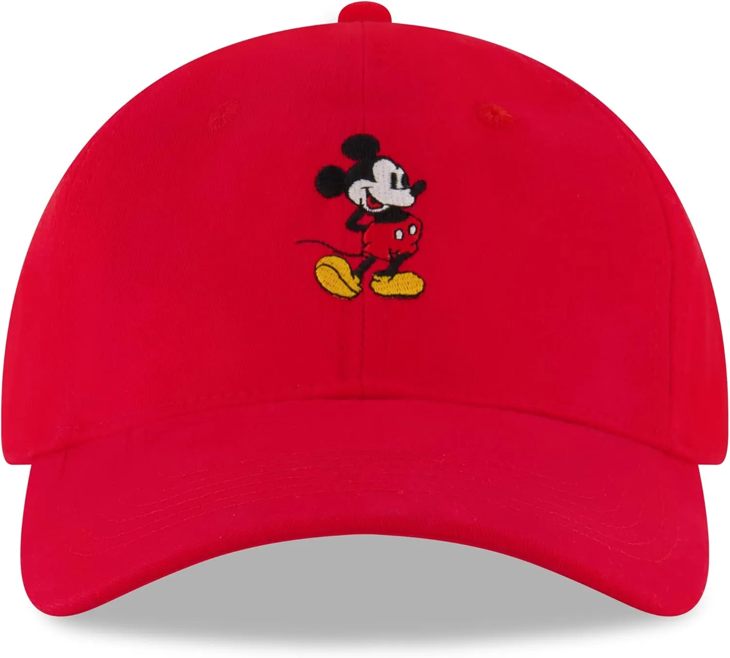 Disney Men's Baseball Cap, Mickey Mouse Adjustable Hat for Adult