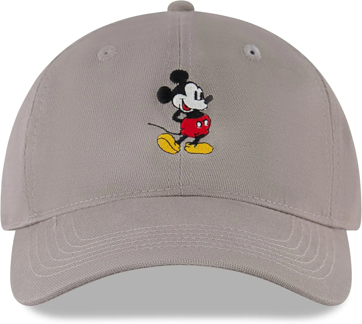 Disney Men's Baseball Cap, Mickey Mouse Adjustable Hat for Adult