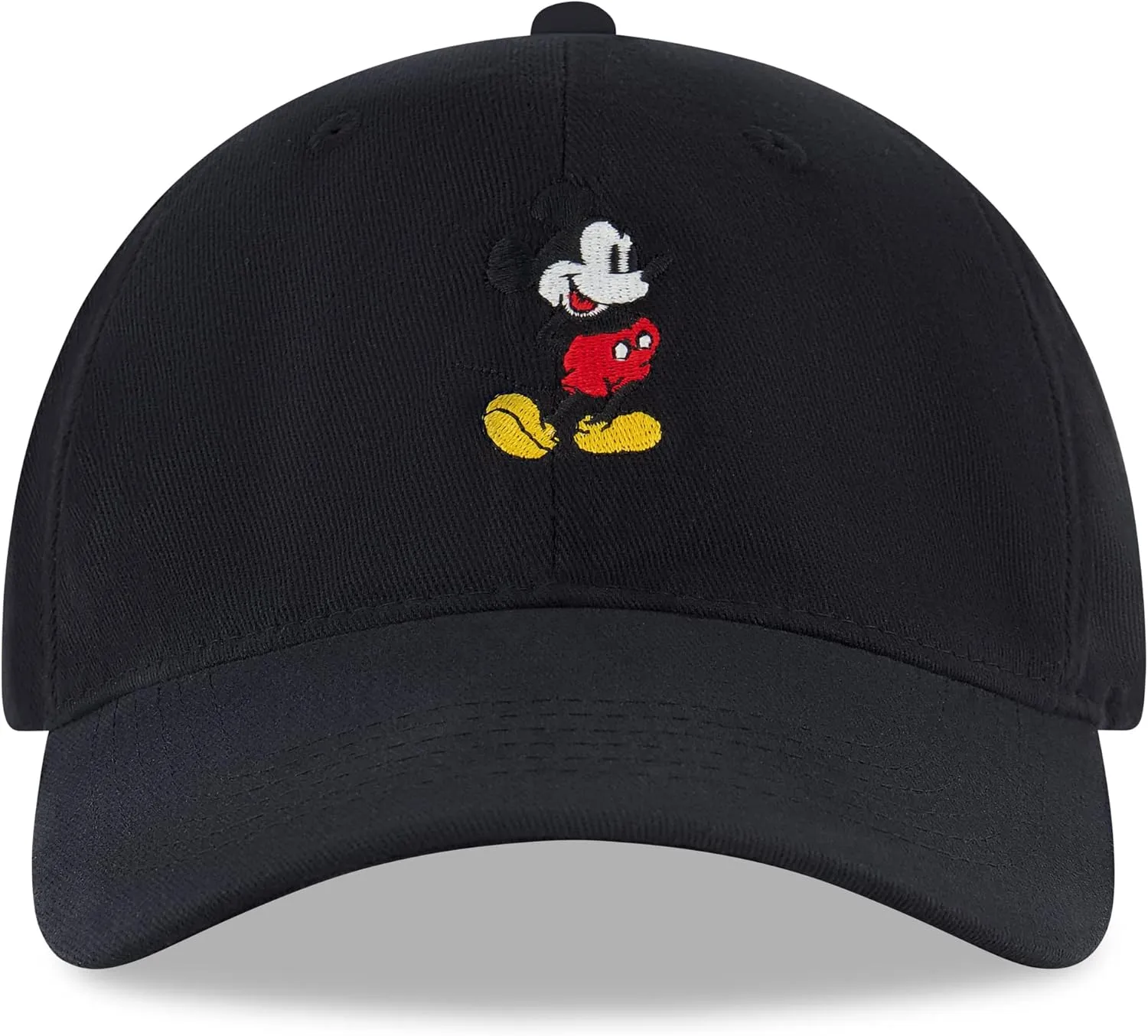 Disney Men's Baseball Cap, Mickey Mouse Adjustable Hat for Adult
