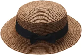 Faux Felt Western Cowboy Cowgirl Hat for Women Men Fedora Outdoor Wide Brim Hat with Strap Unisex Rolled up Caps