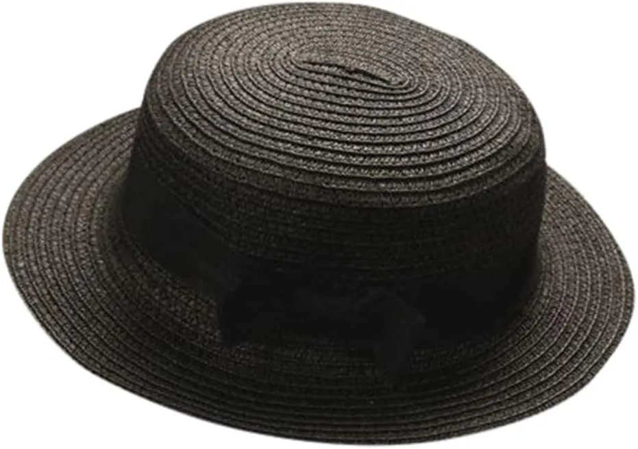 Faux Felt Western Cowboy Cowgirl Hat for Women Men Fedora Outdoor Wide Brim Hat with Strap Unisex Rolled up Caps