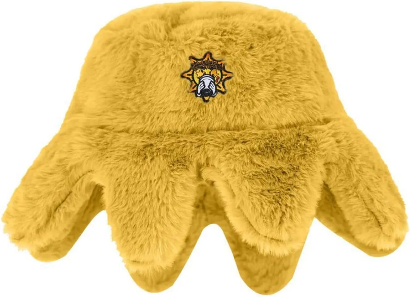 Faux Fur Fuzzy Bucket Hat Octopus Winter Plush Fluffy Warm Hat for Women Men Y2k Hat