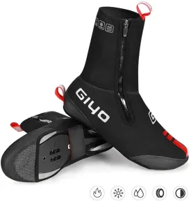 GIYO Cycling Shoes Covers, S-XXXL Neoprene Waterproof and WinterProof Bike Cycling Overshoes for Men Women Road Mountain Bike Booties