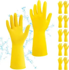HOFASON 3 Pairs/6 Pairs Rubber Gloves Cleaning, Waterproof Kitchen Gloves for Hand Protection