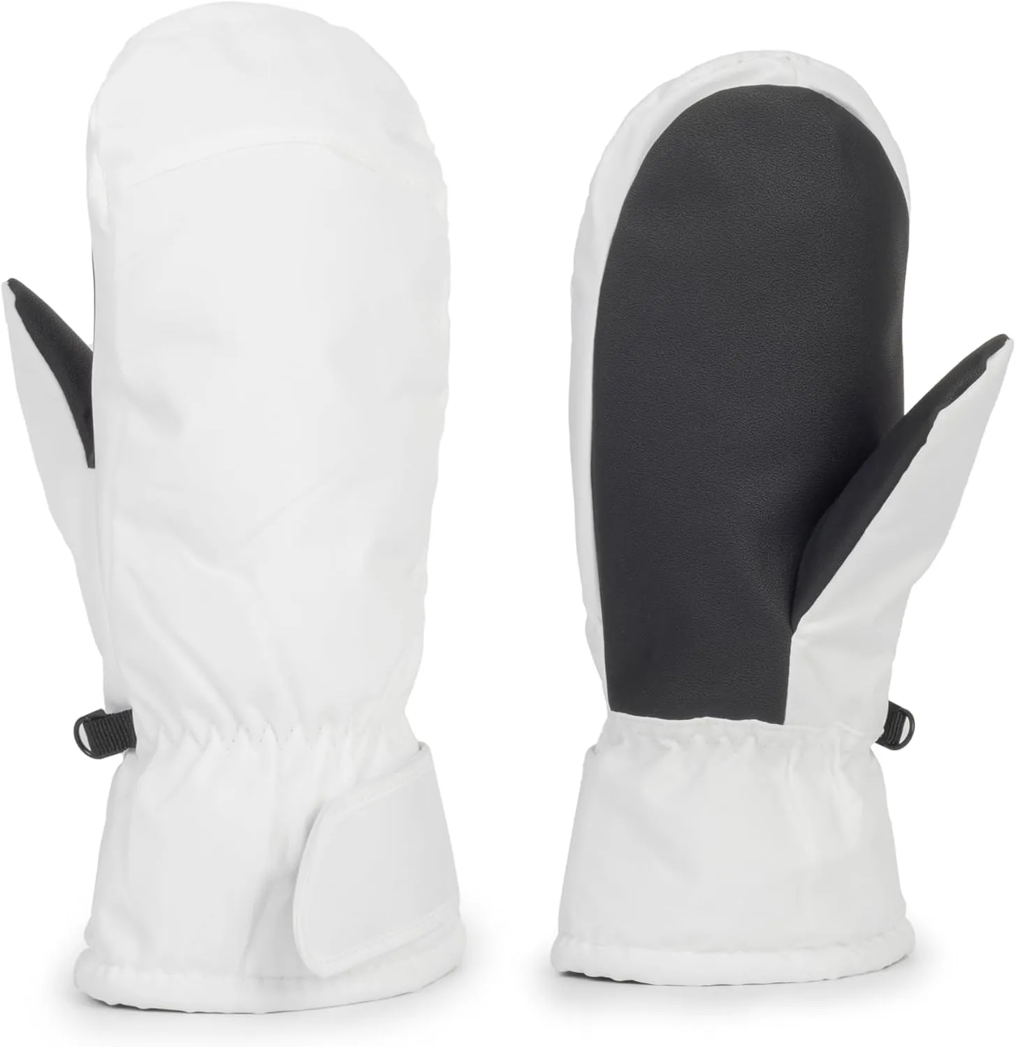 INOGIH Winter Outdoor Waterproof-Windproof Ski-Gloves for Women/Men - Non-Slip Warm Thick Lining Snow Mittens