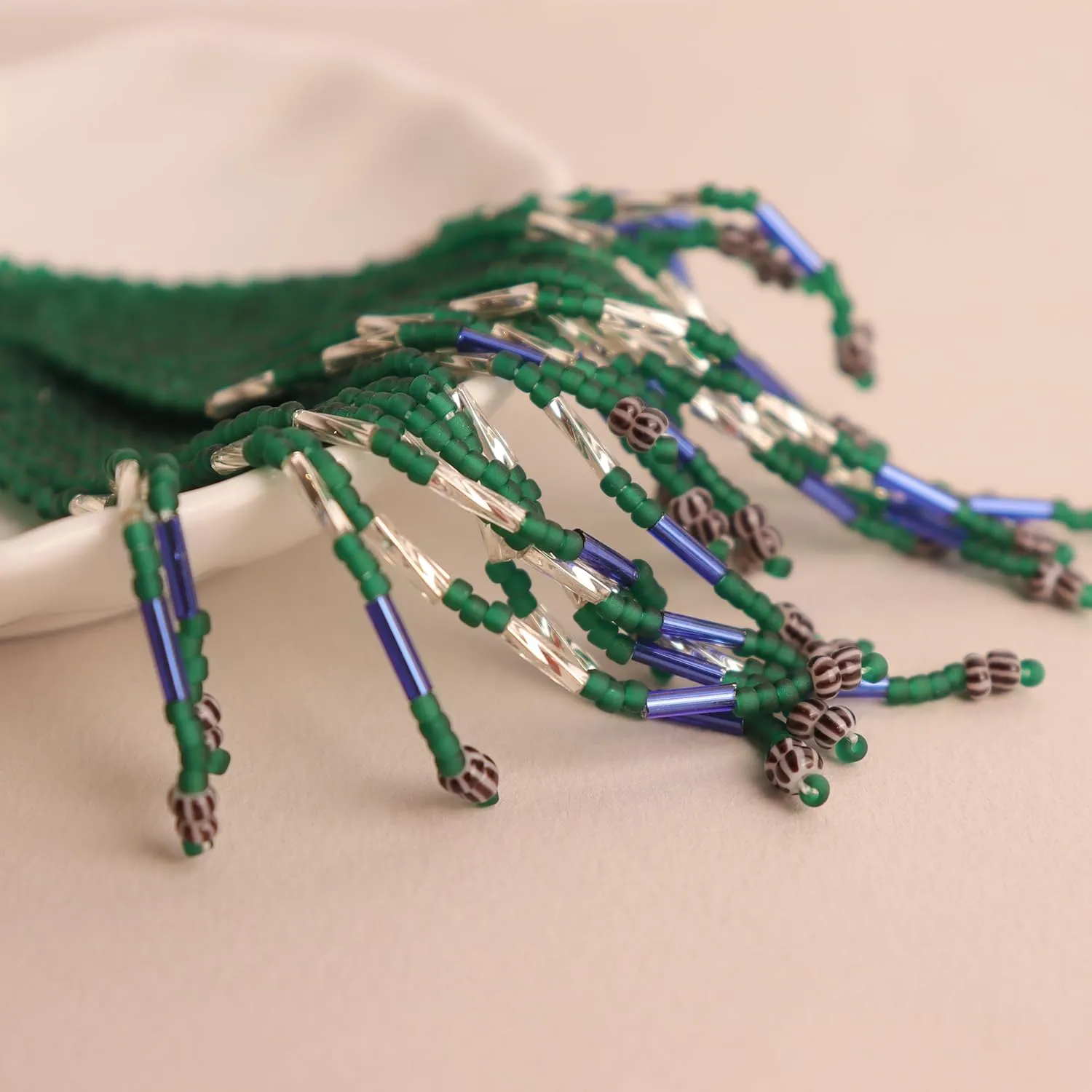 JeanBeau Seed Beads Tassel Earrings for Women Teen,Long Boho Handmade Colorful Beaded Dangle Drop Fringe Dangling Bohemian Accessories Summer Prom Party Jewelry Gift