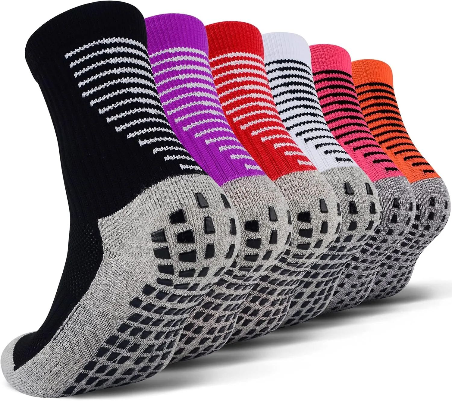 JHM Kids Slipper Hospital Grip Athletic Sport Sockcs For Kids Youth Baby Boys Girls