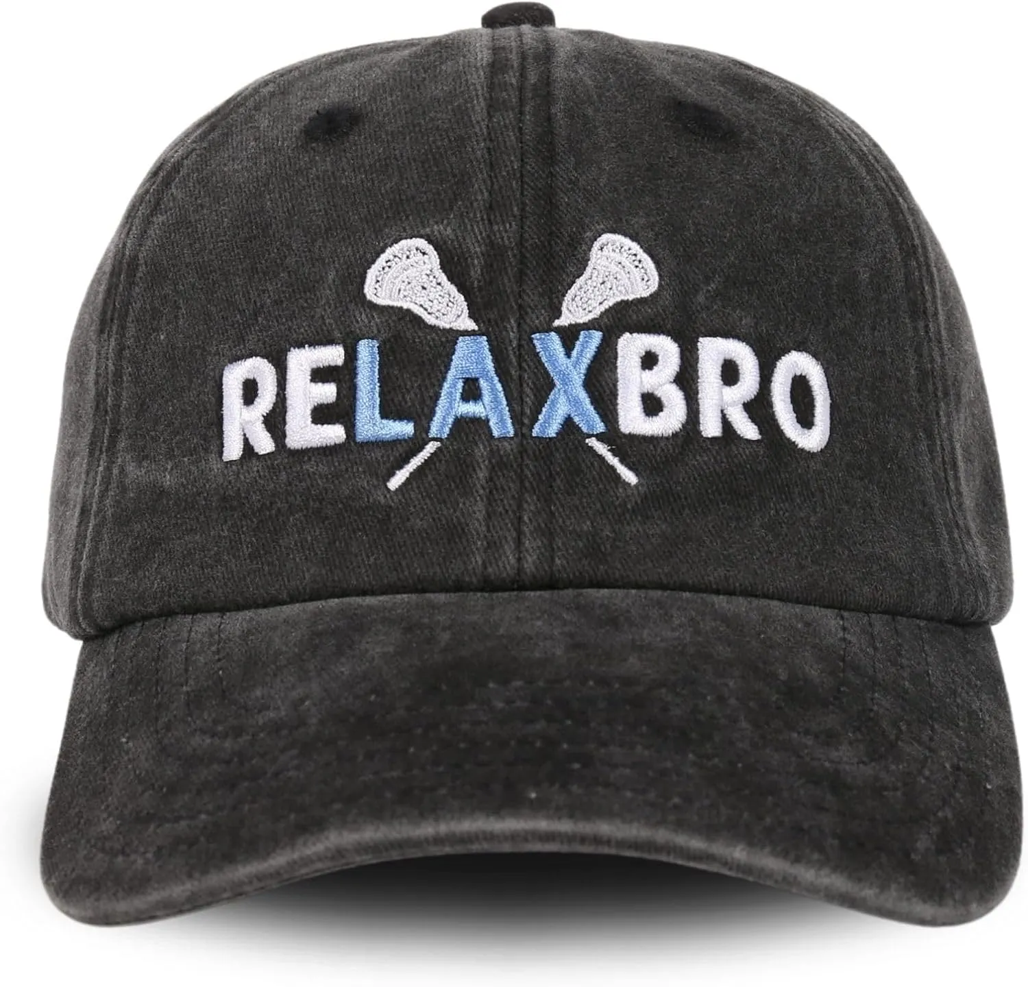 Lacrosse Gifts Cap for Men, Funny Adjustable Embroidered Hat Gifts