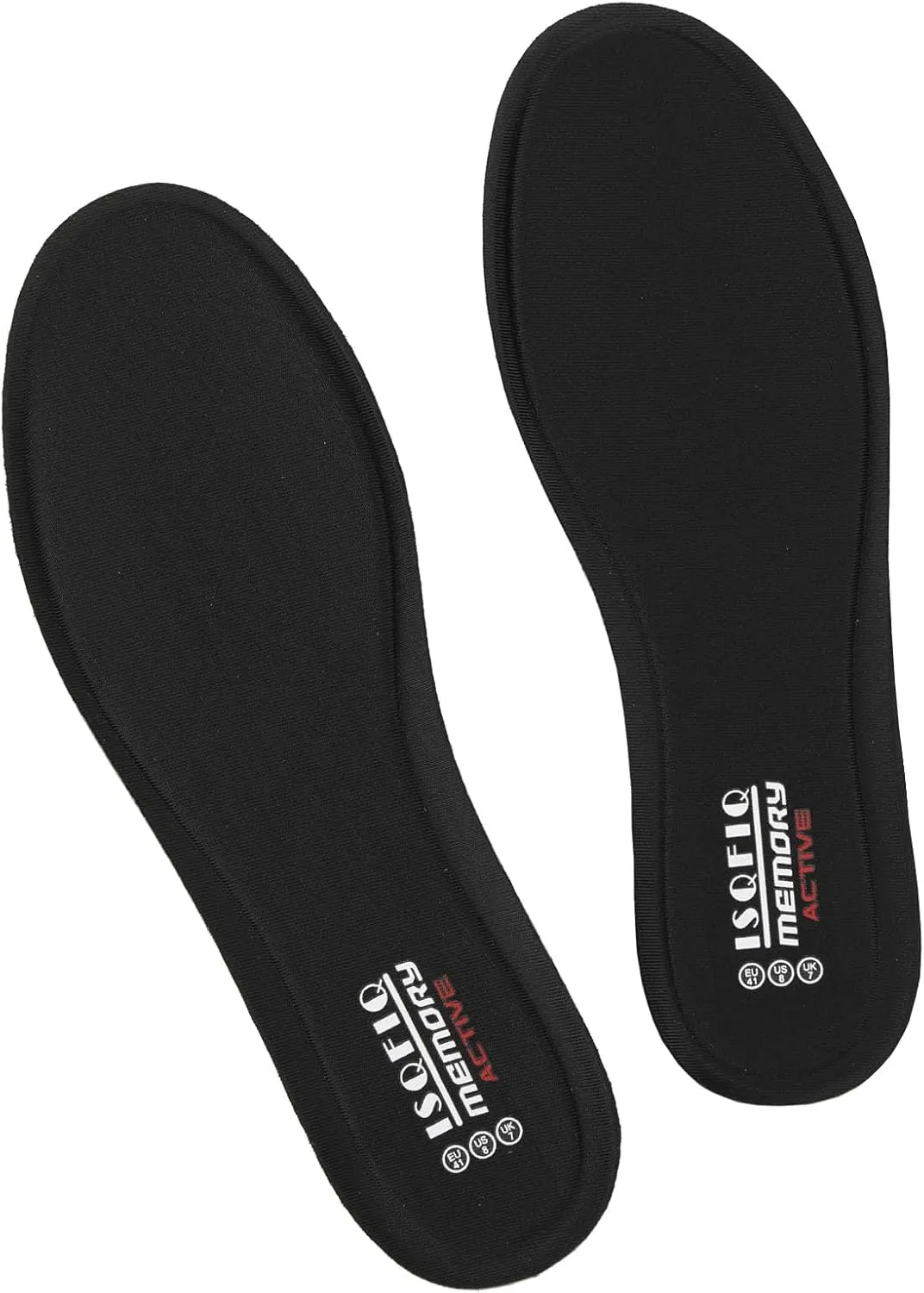 Memory Foam Insoles for Men, Replacement Shoe Inserts for Work Boot, Sneakers, Running Shoes, Cushion Shock Absorbing for Foot Pain Relief, Comfort Inner Soles Black US 10M