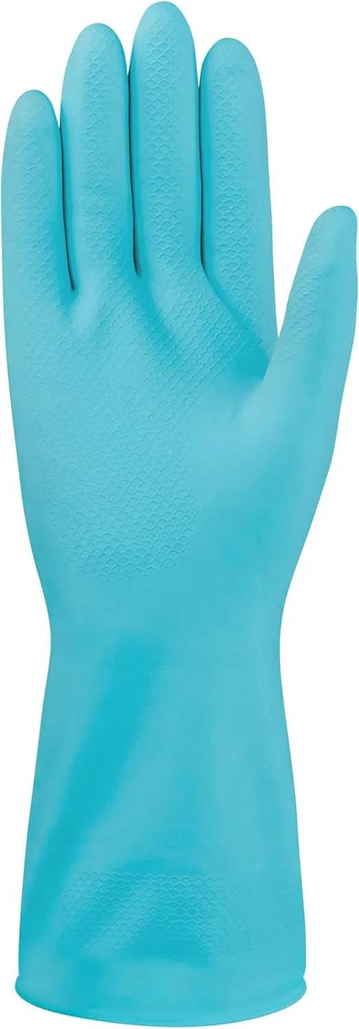 Mr. Clean Bliss Premium Reusable Latex-Free Vinyl Cleaning Gloves with Non-Slip Grip