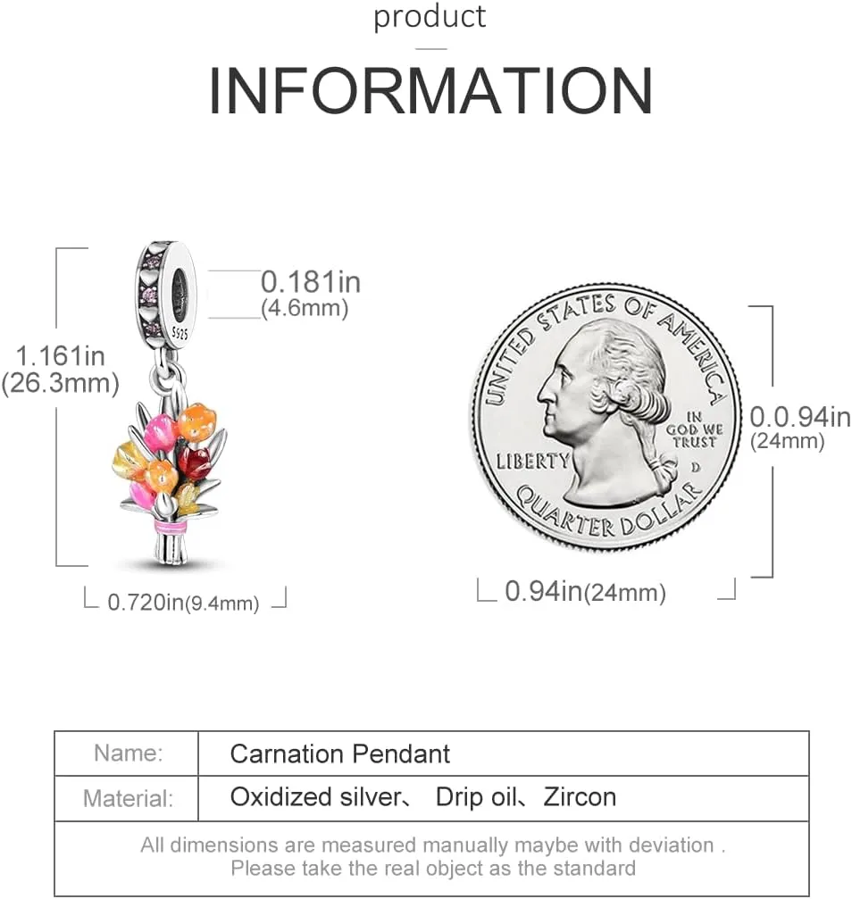 MULA 925 Sterling Silver Charms for Bracelets and Necklaces Family Letters Dangle Pendants Airplane Travel Beads Family Tree Jewelry Charms for Women