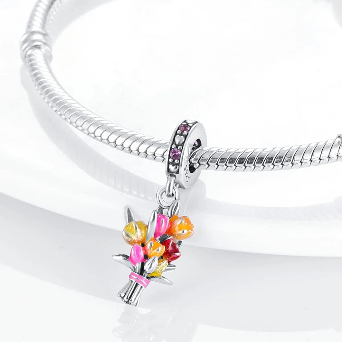 MULA 925 Sterling Silver Charms for Bracelets and Necklaces Family Letters Dangle Pendants Airplane Travel Beads Family Tree Jewelry Charms for Women