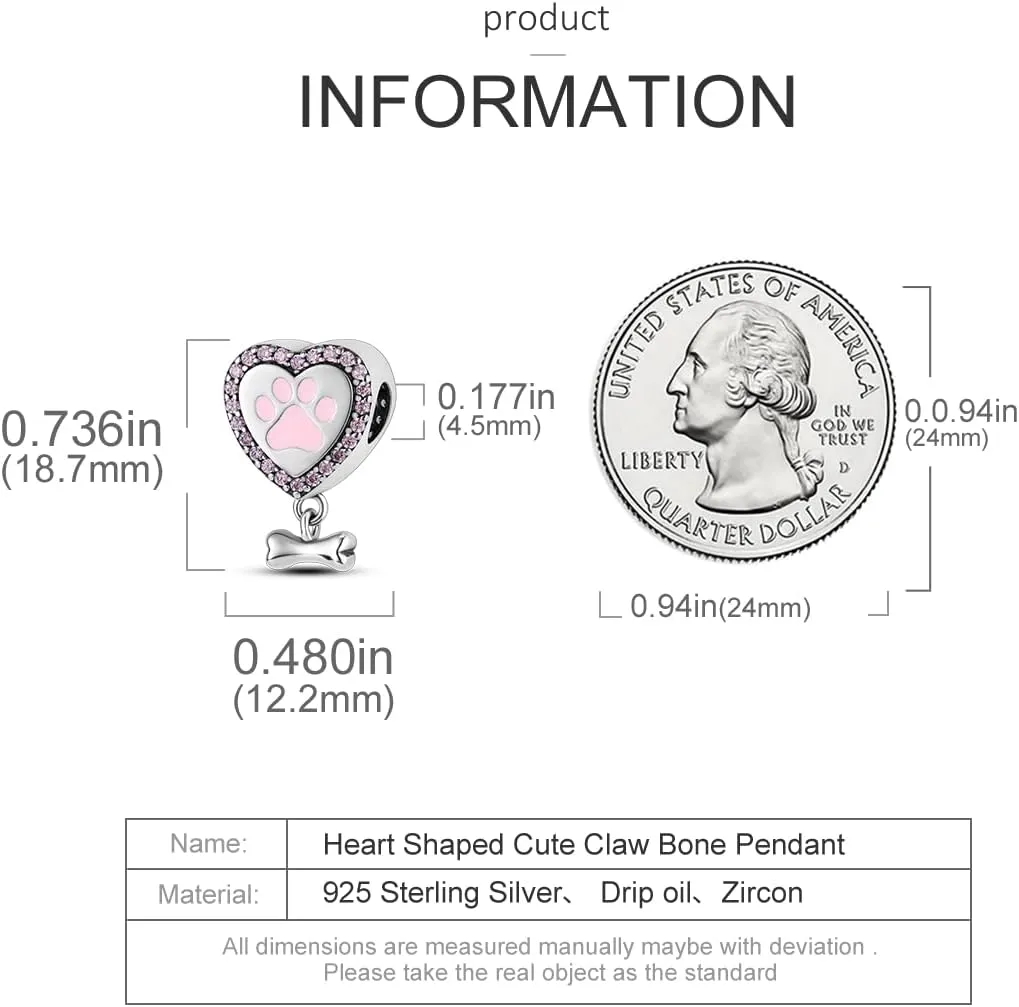 MULA 925 Sterling Silver Charms for Bracelets and Necklaces Lucky Home Happy Family Forever Love Mom Beads Dangle Pendants Jewelry for Women
