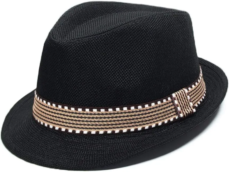 MYRISAM Kids 1920's Themed Party Costume Accessories Set Fedora Gangster Hat Adjustable Suspenders Bow Tie 3pcs Outfits