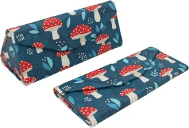 Real Sic Glasses Case for Men and Women - Magnetic Folding Hard Shell Sunglass Holder - Inspired by Nature