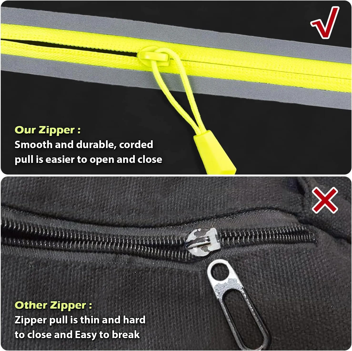 Running Belt Phone Holder, Mothers Day Gifts for Mom Wife Her Teens, Money Belt bag, Flat Fanny Packs for Women Men, Workout Gear Accessories, Waist pouch for Runners, Walking, Travel, Gym, Exercise