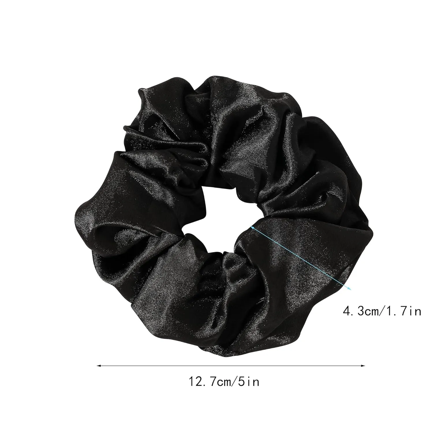 Scrunchies Hair Ties for Girls Women Elastics Bands Ponytail Holder Pack of Neutral Hair Accessories Big Large Scrunchie Cute Hairties for Thick Hair