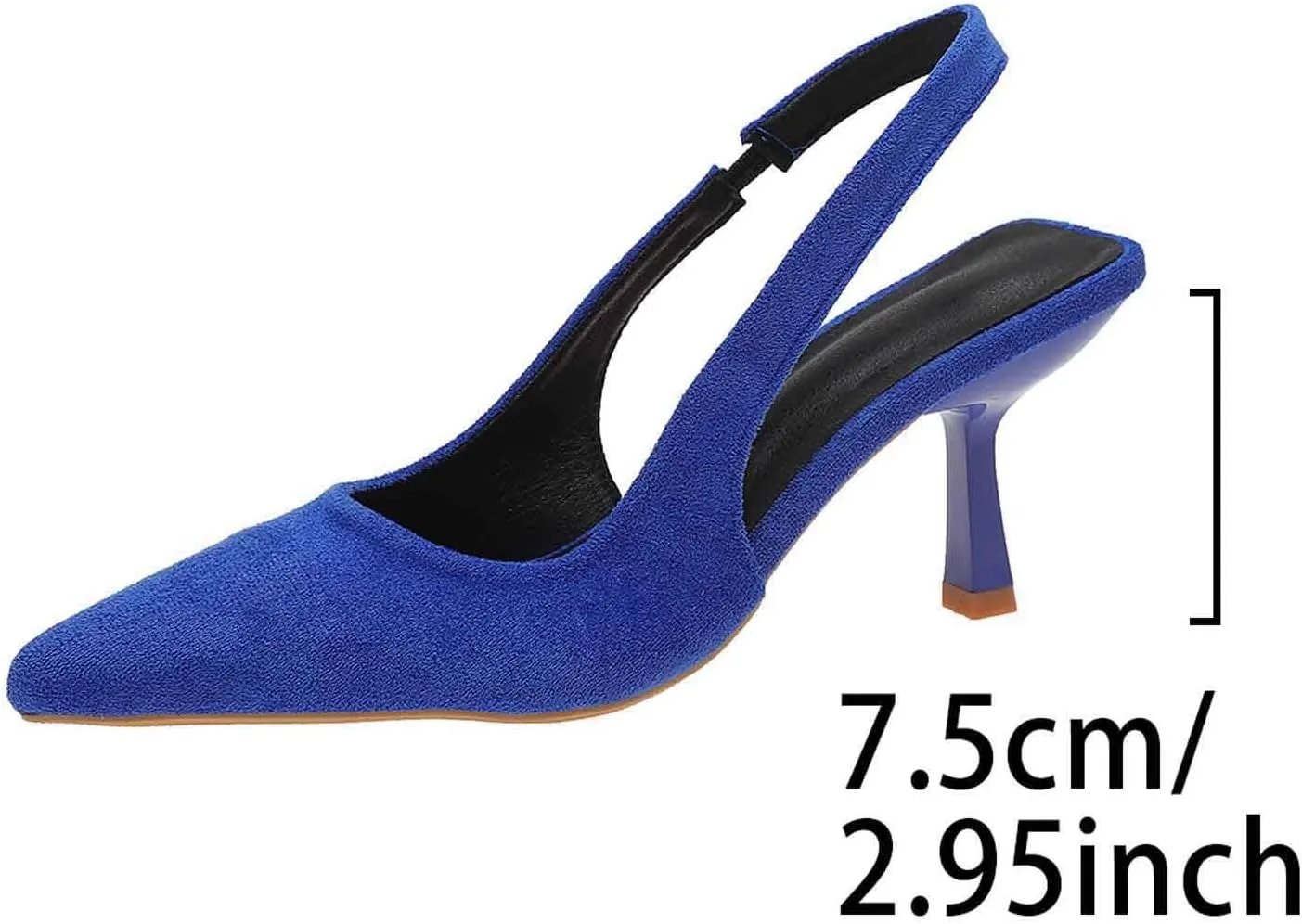 Square Toe Heel Slip-on Ankle Strap Sandals Party Clear Classic Shoes 1.2 Inches Heels Tan Sandals for Women Elastic