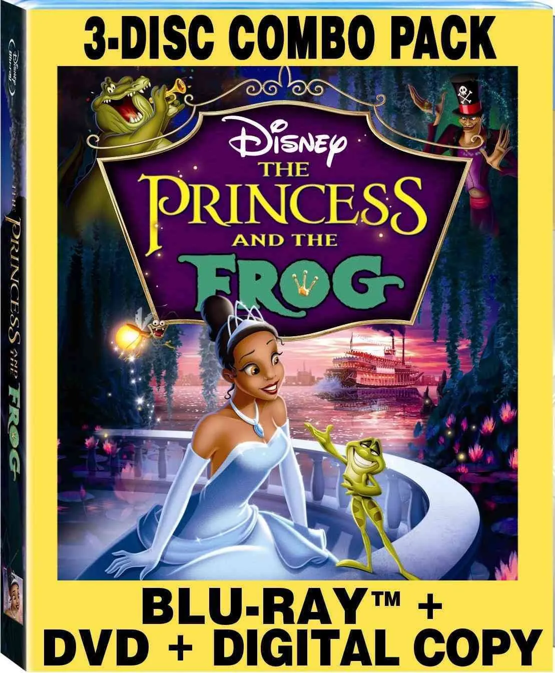 The Princess and The Frog (Three Disc Combo: Blu-ray/DVD   Digital Copy)
