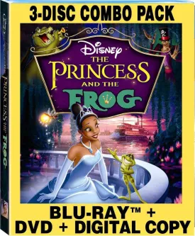 The Princess and The Frog (Three Disc Combo: Blu-ray/DVD   Digital Copy)