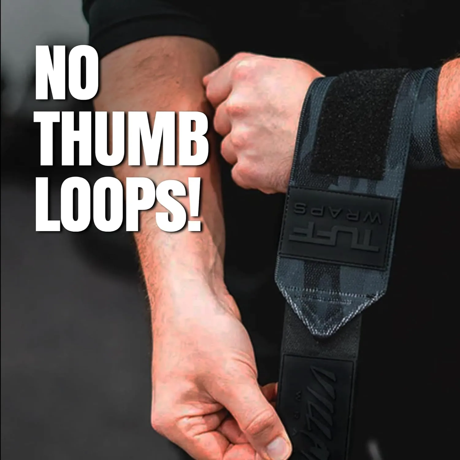 Villain Wrist Wraps for Weightlifting & Powerlifting  Adjustable Support Straps for Men and Women  Ideal for Strength Training, CrossFit, Bodybuilding  Durable Comfort to Eliminate Wrist Pain