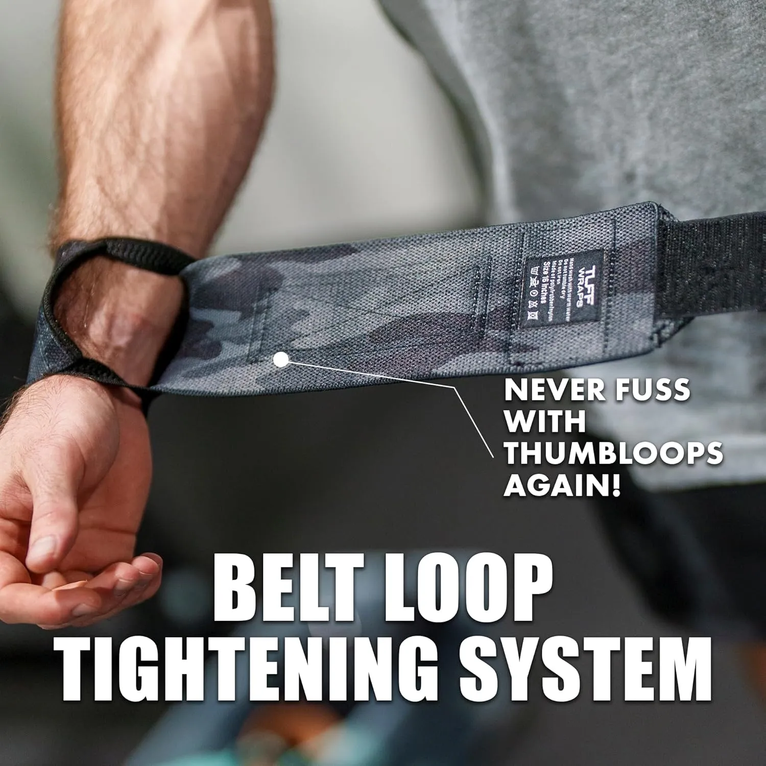 Villain Wrist Wraps for Weightlifting & Powerlifting  Adjustable Support Straps for Men and Women  Ideal for Strength Training, CrossFit, Bodybuilding  Durable Comfort to Eliminate Wrist Pain