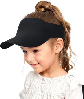 Zando Toddler Visor Hat Kids UPF 50  Sun Protective Hats for Girls Boys Visors Cap Adjustable Tennis Golf Hat for 2-5 Years